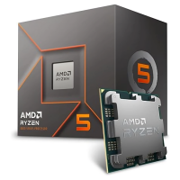 AMD Ryzen 5 8400F Processor (Bundle With PC , Single Price 12500)